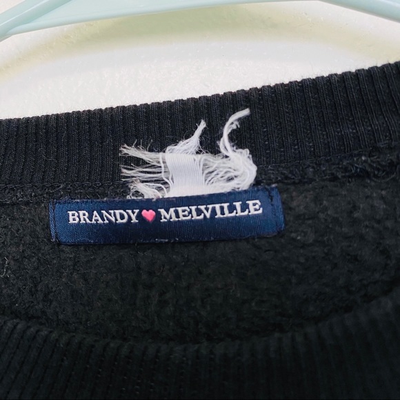 Brandy Melville “Ok But First Coffee” Sweatshirt - Picture 3 of 4